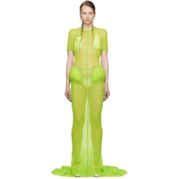 장 폴 고티에 Jean Paul Gaultier Green Shayne Oliver 에디트 Edition Maxi Dress 242808F055024
