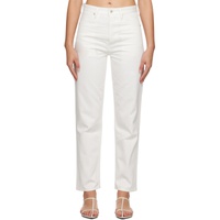 질샌더 Jil Sander White Five-Pocket Jeans 241249F069002
