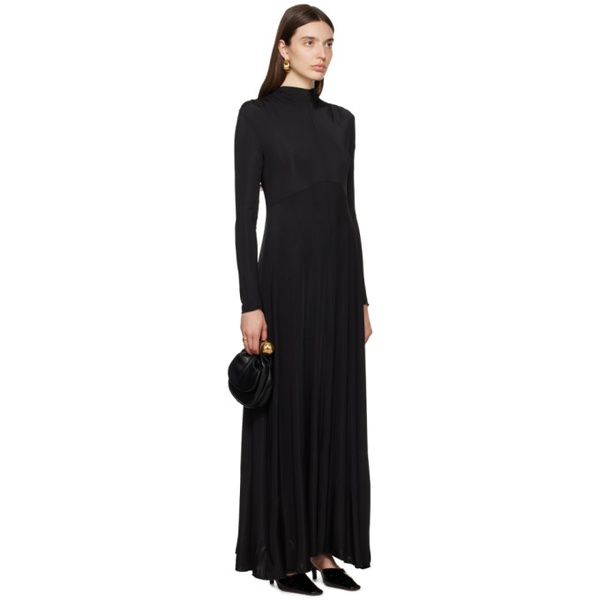 질샌더 질샌더 Jil Sander Black Asymmetric Maxi Dress 232249F055000