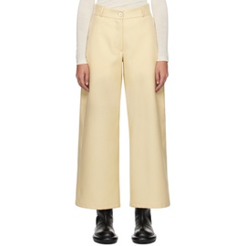 질샌더 Jil Sander Yellow Relaxed-Fit Trousers 232249F087018