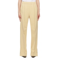 질샌더 Jil Sander Yellow Relaxed-Fit Trousers 231249F087007
