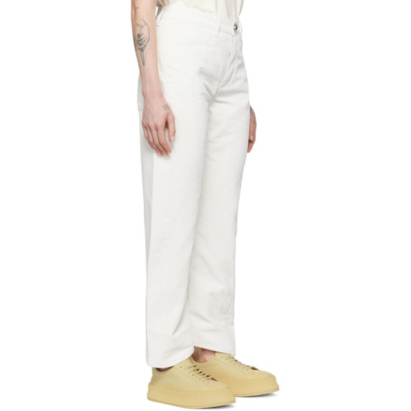 질샌더 질샌더 Jil Sander 오프화이트 Off-White Workwear Jeans 221249F069010