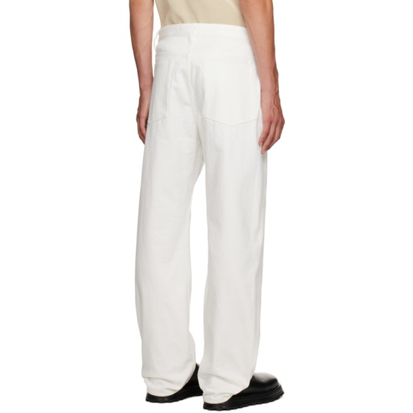 질샌더 질샌더 Jil Sander White Five-Pocket Jeans 231249M186000