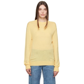 질샌더 Jil Sander Yellow Embroidered Sweater 232249F096015