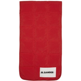 질샌더 Jil Sander Red Quilted Down Scarf 212249M150025