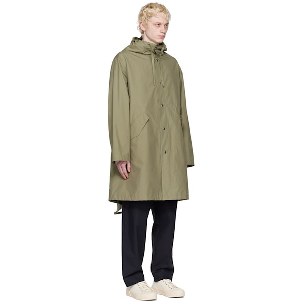 질샌더 질샌더 Jil Sander Khaki Oversized Coat 231249M180041