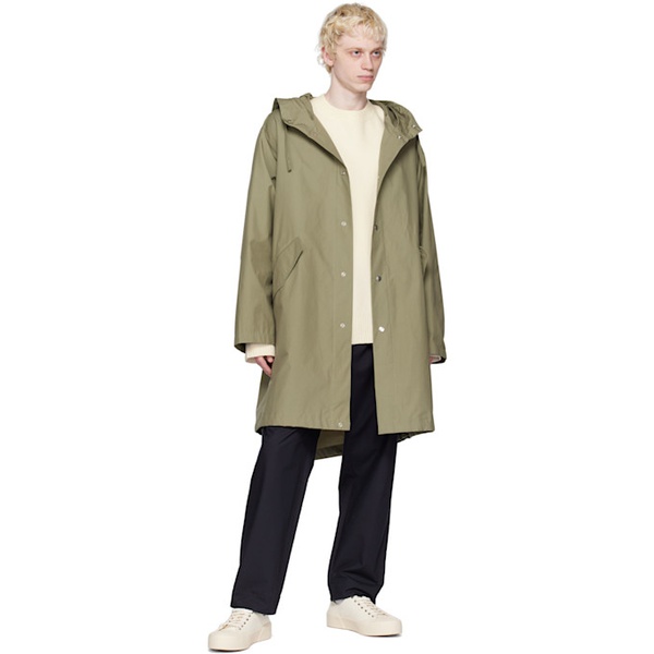 질샌더 질샌더 Jil Sander Khaki Oversized Coat 231249M180041