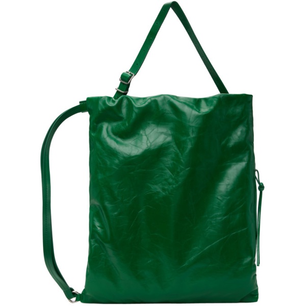 질샌더 질샌더 Jil Sander Green Drawstring Bag 231249M170083