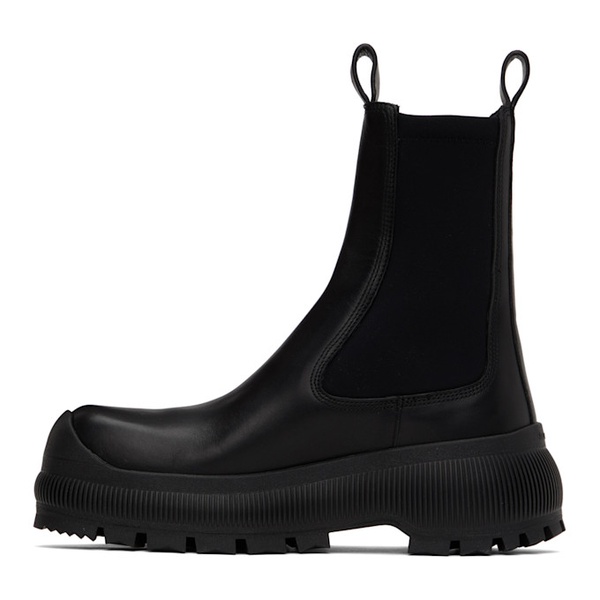 질샌더 질샌더 Jil Sander Black Calf Leather Chelsea Boots 242249F113001