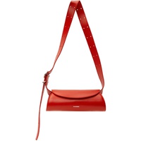 질샌더 Jil Sander Red Cannolo Mini Bag 242249F048031