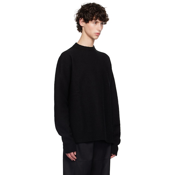 질샌더 질샌더 Jil Sander Black Crewneck Sweater 242249M201012