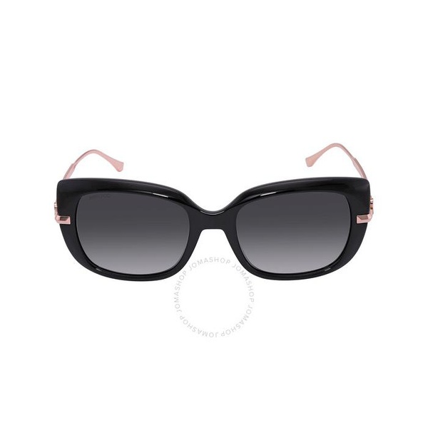  지미 추 Jimmy Choo Grey Shaded Rectangular Ladies Sunglasses ORLA/G/S 0807/9O 54