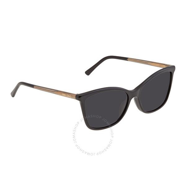  지미 추 Jimmy Choo Grey Cat Eye Ladies Sunglasses BA/G/S 0807/IR 56