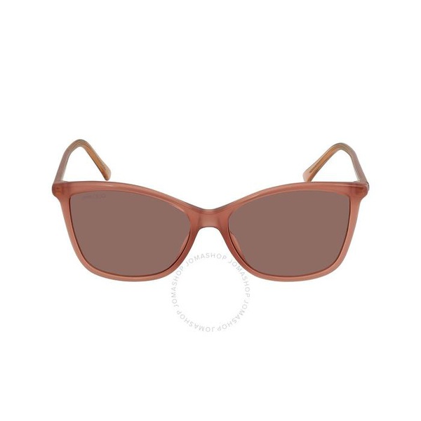  지미 추 Jimmy Choo Pink Cat Eye Ladies Sunglasses BA/G/S 0FWM/4S 56