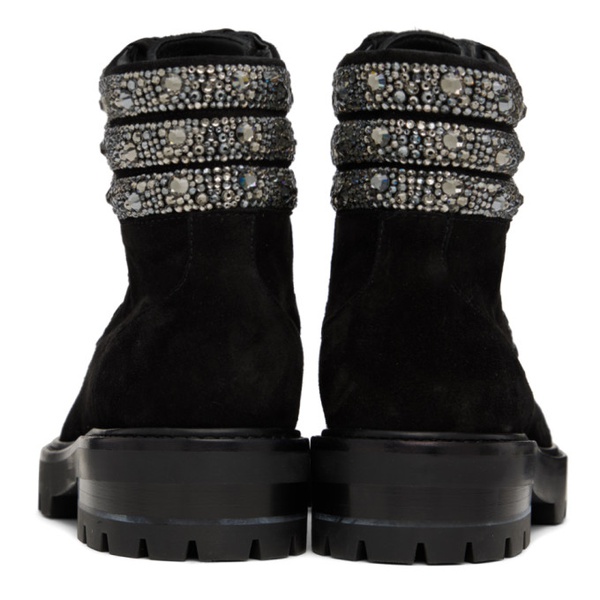  지미 추 Jimmy Choo Black Eshe Boots 222528F113012