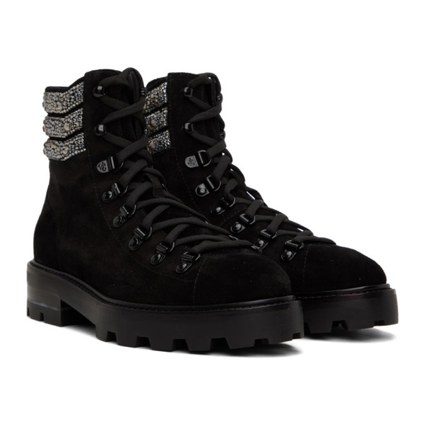  지미 추 Jimmy Choo Black Eshe Boots 222528F113012