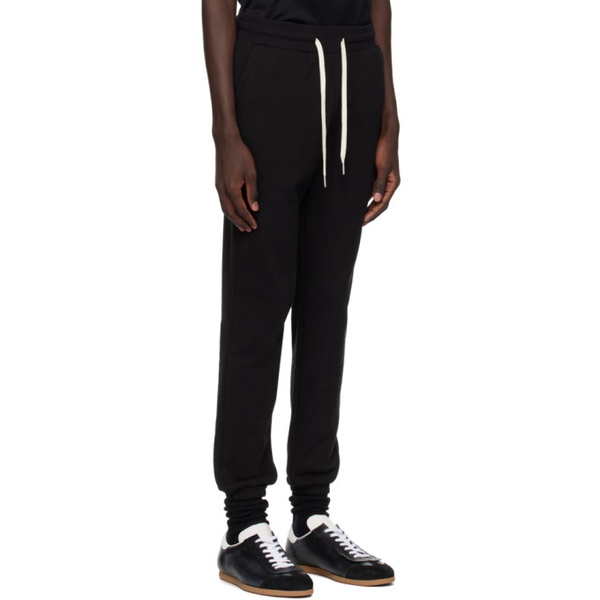  존 엘리어트 John Elliott Black LA Sweatpants 241761M190006