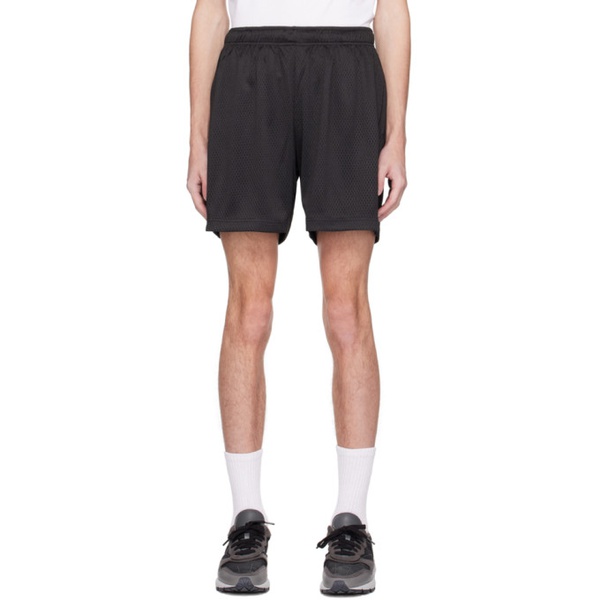  존 엘리어트 John Elliott Black AAU Shorts 231761M193003