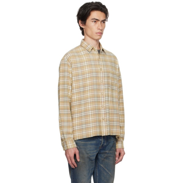  존 엘리어트 John Elliott Beige Hemi Shirt 232761M192018