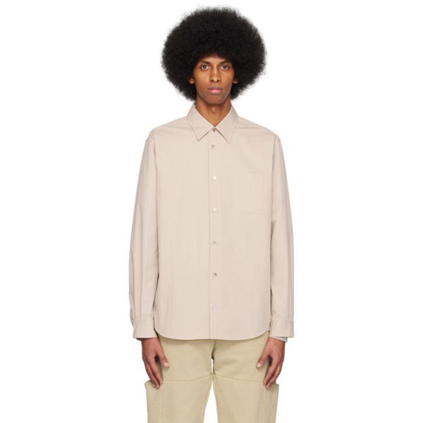  존 엘리어트 John Elliott Beige Cloak Shirt 231761M192002