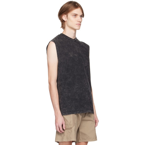  존 엘리어트 John Elliott Black Rodeo Tank Top 231761M213022