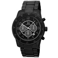 Joshua And Sons MEN'S Chronograph Black Ion-plated Alloy Black Dial JS67BK