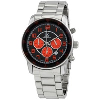 Joshua And Sons MEN'S Chronograph Alloy Black Dial JS67OR