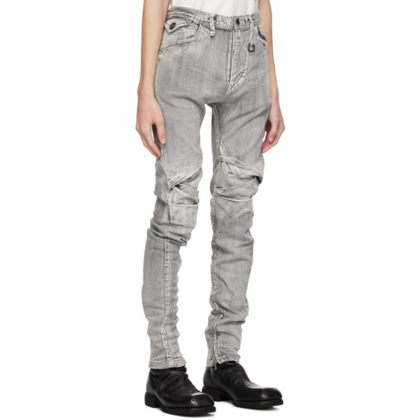  줄리어스 Julius Gray Arked Jeans 232420M186004