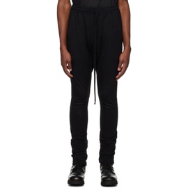 줄리어스 Julius Black Paneled Sweatpants 232420M190003