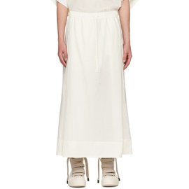 줄리어스 Julius 오프화이트 Off-White Folded Wide Trousers 242420M191000