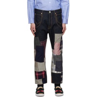 준야 와타나베 Junya Watanabe Indigo 리바이스S 에디트 Edition Patchwork Jeans 231253M186006