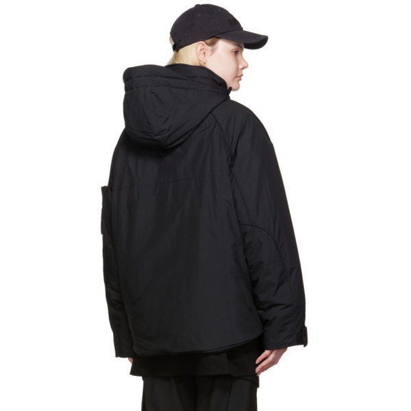  준지 Juun.J Black Insulated Coat 222343F061000