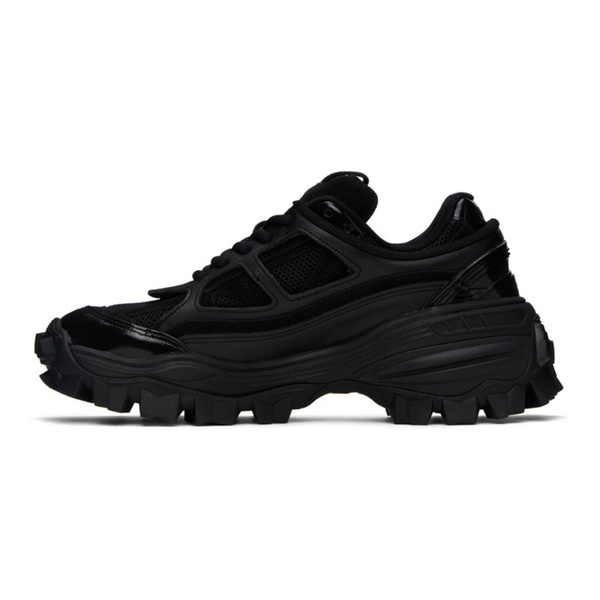  준지 Juun.J Black Double Layered Sneakers 231343M237001