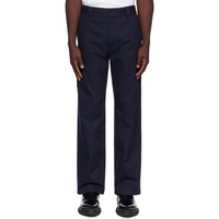 K.NGSLEY Navy So Hard Trousers 241905M191002