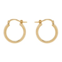 K.NGSLEY Gold Le Trou Earrings 241905M144000