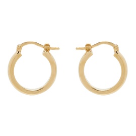 K.NGSLEY Gold Le Trou Earrings 241905M144000