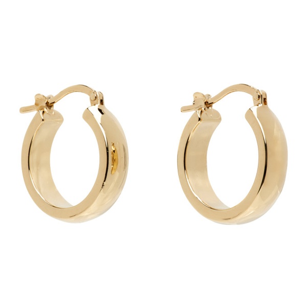  K.NGSLEY Gold Le Trou Earrings 241905M144000