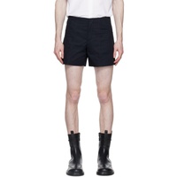 K.NGSLEY SSENSE Exclusive Navy Akers Shorts 232905M193000