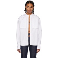 K.NGSLEY SSENSE Exclusive White Murray Shirt 231905M192003