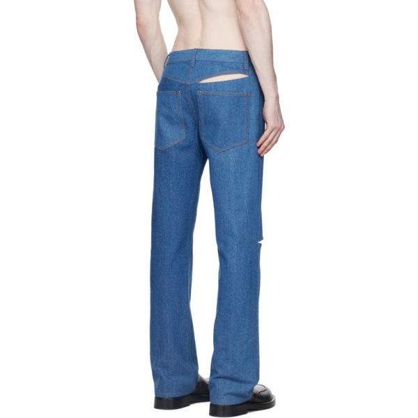  K.NGSLEY Blue Raver Jeans 232905M186002