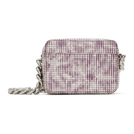 카라 KARA White & Purple Printed Bag 232493F048028