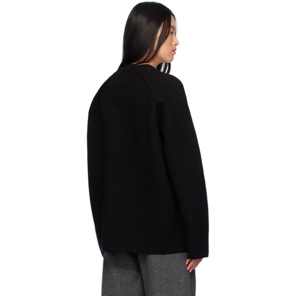  카슬 에디션스 KASSL 에디트 Editions Black Boiled Sweater 241278F100000