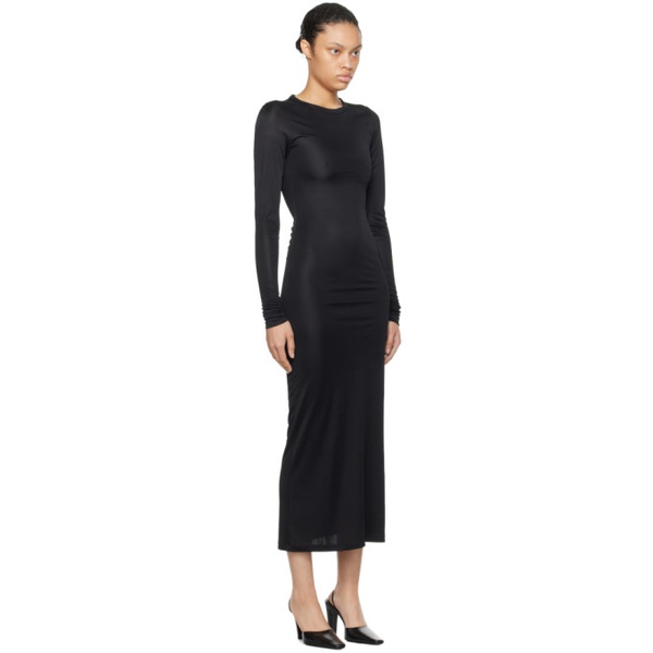  케이트 KHAITE Black The Bayra Maxi Dress 232914F055011