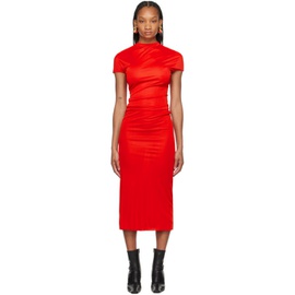 케이트 KHAITE Red The Yenza Maxi Dress 241914F055001