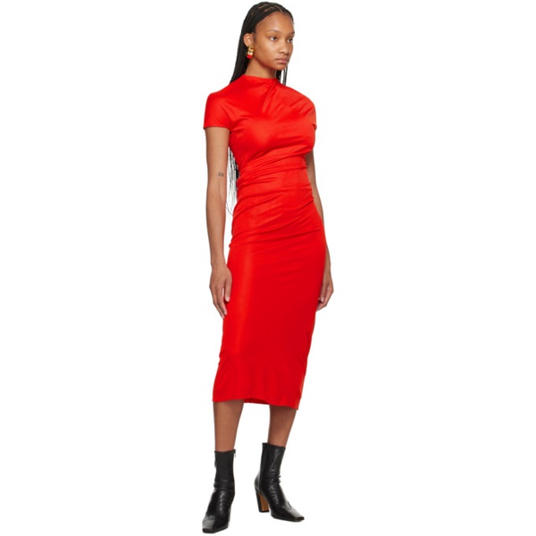  케이트 KHAITE Red The Yenza Maxi Dress 241914F055001