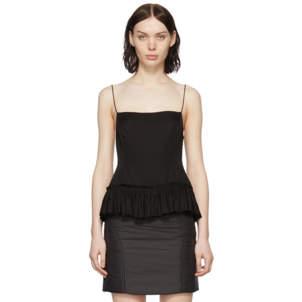  케이트 KHAITE Black The Emilia Camisole 221914F111004