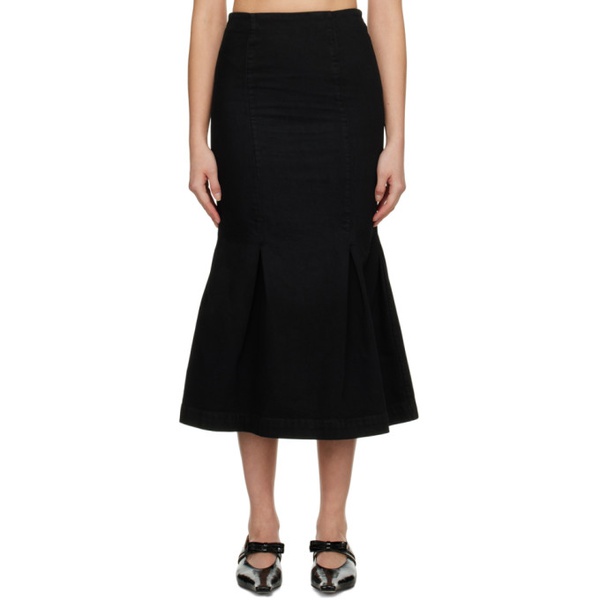  케이트 KHAITE Black The 리바이스NE Midi Skirt 231914F092000