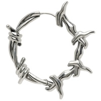 KUSIKOHC Silver Half Thorn Single Earring 232216M144001