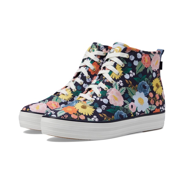  Womens Keds Keds X Rifle Paper The Platform Mid Vintage 블러썸 Blossom 9877083_9