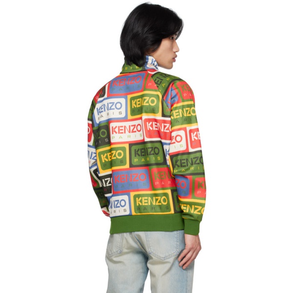  Multicolor Kenzo Paris Kenzo Labels Track Jacket 231387M202011